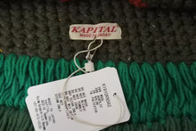 画像をギャラリービューアに読み込む, 新品未使用 KAPITAL キャピタル ウールハンドニット カチーノマスク バラクラバ マルチカラー 民族 中古 4b000695
