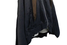 Load image into Gallery viewer, 新品未使用 KAPITAL キャピタル パーカー スリラー デビルフード ブルゾン K2503LC053 サイズF ブラック コットン 中古 4b000696