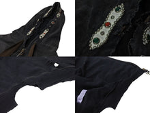 Load image into Gallery viewer, 新品未使用 KAPITAL キャピタル パーカー スリラー デビルフード ブルゾン K2503LC053 サイズF ブラック コットン 中古 4b000696