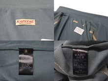 画像をギャラリービューアに読み込む, 新品未使用 KAPITAL キャピタル 14G 綿ニット テネシーアロハポロ 半袖シャツ ブルー系 コットン ナイロン サイズ3 中古 4b000698