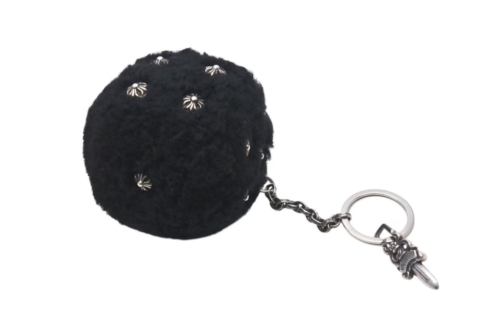 CHROME HEARTS FUZZY DICE Keyring クロムハーツ ファジーダイス