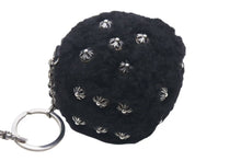 画像をギャラリービューアに読み込む, 極美品 CHROME HEARTS クロムハーツ FUZZY DICE ファジーダイス クロスボタンダイスキーリング 重量約84.3g ペーパーチェーン ダガー 中古 4b000715