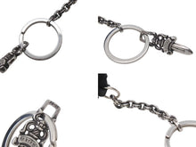 画像をギャラリービューアに読み込む, 極美品 CHROME HEARTS クロムハーツ FUZZY DICE ファジーダイス クロスボタンダイスキーリング 重量約84.3g ペーパーチェーン ダガー 中古 4b000715