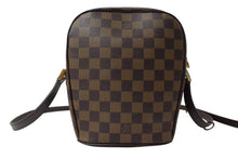 画像をギャラリービューアに読み込む, LOUIS VUITTON ルイヴィトン ショルダーバッグ ダミエエベヌ イパネマPM N51292 PVC ブラウン 中古 4b000723