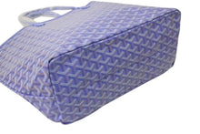 Load image into Gallery viewer, 新品未使用 GOYARD ゴヤール2025SS リミテッドエディション サンルイPM トートバッグ スペシャルカラー アイリス PVC レザー 中古 4b000729
