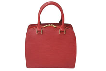 Load image into Gallery viewer, 極美品 LOUIS VUITTON ルイヴィトン ポンヌフ ハンドバッグ M52057 エピレザー レッド ゴールド金具 中古 4b000734