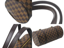 Load image into Gallery viewer, 極美品 LOUIS VUITTON ルイヴィトン ハンドバッグ パピヨン30 ダミエキャンバス N51303 ブラウン ゴールド金具 中古 4b000739