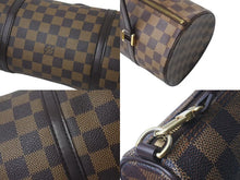 Load image into Gallery viewer, 極美品 LOUIS VUITTON ルイヴィトン ハンドバッグ パピヨン30 ダミエキャンバス N51303 ブラウン ゴールド金具 中古 4b000739