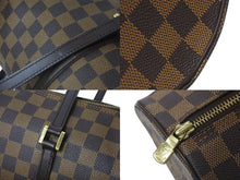 Load image into Gallery viewer, 極美品 LOUIS VUITTON ルイヴィトン ハンドバッグ パピヨン30 ダミエキャンバス N51303 ブラウン ゴールド金具 中古 4b000739
