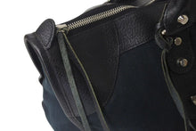 画像をギャラリービューアに読み込む, BALENCIAGA バレンシアガ ザ ワーク ハンドバッグ 132110 キャンバス レザー ブラック シルバー金具 美品 中古 4b000743