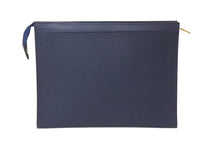 画像をギャラリービューアに読み込む, LOUIS VUITTON ルイヴィトン ポシェットヴォワヤージュ MM クラッチバッグ M45961 NIGO モノグラム ドリップデニム 美品 中古 4b000748
