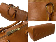 画像をギャラリービューアに読み込む, LOUIS VUITTON ルイヴィトン ボストンバッグ キーポル50 M42963 ブラウン エピレザー ゴールド金具 美品 中古 4b000750