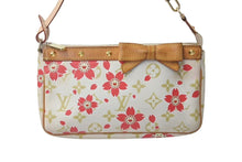 Load image into Gallery viewer, LOUIS VUITTON ルイヴィトン ポシェットアクセソワール チェリーブロッサム 村上隆コラボ M92008 ゴールド金具 美品 中古 4b000755