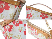 Load image into Gallery viewer, LOUIS VUITTON ルイヴィトン ポシェットアクセソワール チェリーブロッサム 村上隆コラボ M92008 ゴールド金具 美品 中古 4b000755