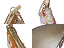 Load image into Gallery viewer, LOUIS VUITTON ルイヴィトン ポシェットアクセソワール チェリーブロッサム 村上隆コラボ M92008 ゴールド金具 美品 中古 4b000755