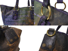 Load image into Gallery viewer, LOUIS VUITTON ルイヴィトン リチャードプリンス モノグラムジョークス ハートブレイク M95740 トートバッグ ヴィオレ パープル 美品 中古 4b000757