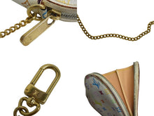 画像をギャラリービューアに読み込む, LOUIS VUITTON ルイヴィトン 村上隆 コインケース M60040 ポルトモネ クール ハート モノグラムマルチ ホワイト 美品 中古 4b000762