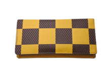 Load image into Gallery viewer, LOUIS VUITTON ルイヴィトン ポルトフォイユ ブラザNM 長財布 N40541 ダミエポップ ファレルウィリアムス イエロー 良品 中古 4b000764