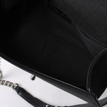 画像をギャラリービューアに読み込む, 新品同様 CHANEL シャネル マトラッセ ボーイシャネル チェーンウォレットショルダーバッグ 22番台 ファブリックメッシュ 中古 4a000618