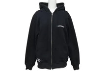 Load image into Gallery viewer, CHROME HEARTS クロムハーツ ダガージップパーカー サイズS アーチロゴ CHプラス ダブルフェイス ブラック 美品 中古 4b000784