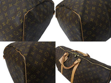 画像をギャラリービューアに読み込む, 極美品 LOUIS VUITTON ルイヴィトン キーポル60 ボストンバッグ M41422 モノグラム PVC レザー ブラウン 中古 4b000794