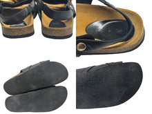 Load image into Gallery viewer, JW ANDERSON ジェイダブリューアンダーソン Chain Flat Sandal チェーン フラットサンダル ブラック サイズ42 良品 中古 4b000800