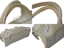 画像をギャラリービューアに読み込む, BALENCIAGA バレンシアガ パート タイム ハンドバッグ ショルダーバッグ 168028 クリーム レザー 良品 中古 4b000806