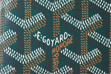 画像をギャラリービューアに読み込む, 新品未使用 GOYARD ゴヤール ヴィクトワール ウォレット 二つ折り財布 VICTO8PMLTY50CL50X PVC レザー グリーン 中古 4b000809