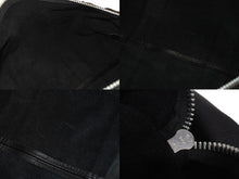 画像をギャラリービューアに読み込む, CHROME HEARTS クロムハーツ DUFFLE TINY タイニーダッフル ボストンバッグ ダガージップ レザー シルバ−925 ブラック 美品 中古 4b000810