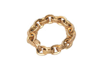 画像をギャラリービューアに読み込む, 極美品 CHROME HEARTS クロムハーツ 22K ペーパーチェーンリング 指輪 重量約8.6g サイズ15号 ゴールド 中古 4b000813
