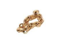 画像をギャラリービューアに読み込む, 極美品 CHROME HEARTS クロムハーツ 22K ペーパーチェーンリング 指輪 重量約8.6g サイズ15号 ゴールド 中古 4b000813