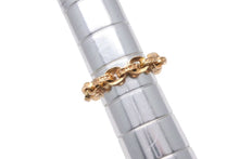 画像をギャラリービューアに読み込む, 極美品 CHROME HEARTS クロムハーツ 22K ペーパーチェーンリング 指輪 重量約8.6g サイズ15号 ゴールド 中古 4b000813