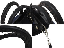 画像をギャラリービューアに読み込む, BALENCIAGA バレンシアガ ミニシティ 2WAY ハンドバッグ 300295 ブラック ネイビー キャンバス レザー 良品 中古 4b000820