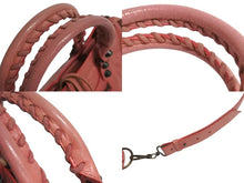 画像をギャラリービューアに読み込む, BALENCIAGA バレンシアガ ジャイアントミニシティ 2WAY ハンドバッグ ショルダーバッグ ピンク レザー 300295 良品 中古 4b000847