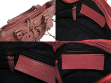 画像をギャラリービューアに読み込む, BALENCIAGA バレンシアガ ジャイアントミニシティ 2WAY ハンドバッグ ショルダーバッグ ピンク レザー 300295 良品 中古 4b000847