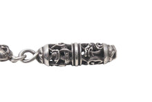 画像をギャラリービューアに読み込む, CHROME HEARTS クロムハーツ ダガー ケルティック ローラー キーリング キーホルダー 重量約63.5g シルバー925 美品 中古 4b000861