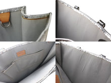 Load image into Gallery viewer, LOUIS VUITTON ルイヴィトン サックプラ ハンドバッグ M40269 モノグラム ミロワール レザー シルバー金具 美品 中古 4b000865