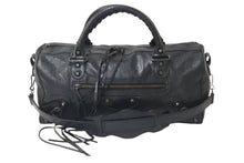 画像をギャラリービューアに読み込む, BALENCIAGA バレンシアガ ザ シティ ミディアム 2WAY ショルダーバッグ 128523 レザー ブラック 良品 中古 4b000870