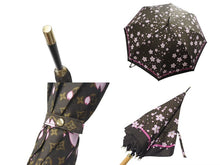 画像をギャラリービューアに読み込む, 新品未使用 LOUIS VUITTON ルイヴィトン バラブリュイ チェリーブロッサム 傘 M92030 プッシュ式 ポリエステル 中古 4b000877