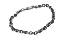 画像をギャラリービューアに読み込む, 極美品 CHROME HEARTS クロムハーツ ペーパーチェーンブレスレット 8インチ 重量15.7g 全長約21cm 1999/.925刻印 シルバー925 中古 4b000884
