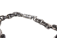 画像をギャラリービューアに読み込む, 極美品 CHROME HEARTS クロムハーツ ペーパーチェーンブレスレット 8インチ 重量15.7g 全長約21cm 1999/.925刻印 シルバー925 中古 4b000884