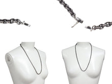 画像をギャラリービューアに読み込む, 極美品 CHROME HEARTS クロムハーツ PAPER CHAIN NECKLACE ペーパーチェーン ネックレス 24インチ 重量約45.9g 中古 4b000885