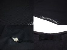 画像をギャラリービューアに読み込む, CHROME HEARTS クロムハーツ オールドクロムハーツ リブT 半袖Ｔシャツ コットン ネイビー ホワイト サイズL 良品 中古 4b000887