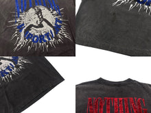 画像をギャラリービューアに読み込む, SAINT MICHAEL セント マイケル × Kosuke Kawamura 24AW Nothing Important ロンT ブラック サイズXL 美品 中古 4b000888