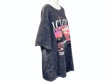 Load image into Gallery viewer, 極美品 VINTAGE ヴィンテージ ICE CUBE アイスキューブ 半袖Tシャツ IT WAS A GOOD DAY ケミカルウォッシュ ブラック 中古 4b000890