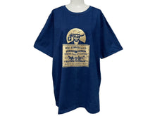 画像をギャラリービューアに読み込む, 新品同様 Levi's MADE&amp;CRAFTED × Poggy リーバイス ポギー コラボ プリント 半袖Ｔシャツ ネイビー ゴールド コットン サイズL 中古 4b000900