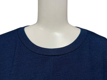 画像をギャラリービューアに読み込む, 新品同様 Levi's MADE&amp;CRAFTED × Poggy リーバイス ポギー コラボ プリント 半袖Ｔシャツ ネイビー ゴールド コットン サイズL 中古 4b000900