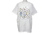 画像をギャラリービューアに読み込む, 新品未使用 めめめのくらげ 半袖Tシャツ サイズL 村上隆 映画 カイカイキキ ホワイト マルチカラー Jellyfish Eyes 中古 4b000904