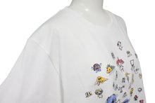 画像をギャラリービューアに読み込む, 新品未使用 めめめのくらげ 半袖Tシャツ サイズL 村上隆 映画 カイカイキキ ホワイト マルチカラー Jellyfish Eyes 中古 4b000904