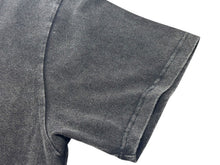 画像をギャラリービューアに読み込む, 新品未使用 SALUTE サルーテ WASHED FLOWER VINTAGE T-SHIRT ヴィンテージ加工 フラワープリント クルーネックTシャツ ブラック サイズM 中古 4b000905